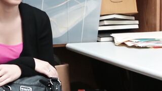 Officer Wrex Oliver fucks young crook Bobbi Dylan