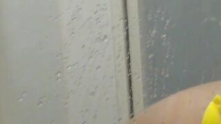Voyeur captures Japanese girl in a heated moment at home