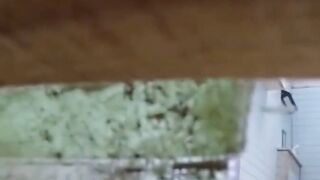 Tokyo ladies peeing on public toilet caught on camera