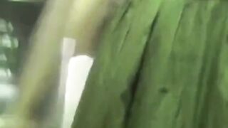 Watch Japanese women relieve themselves in a public toilet