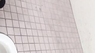 Watch Japanese women relieve themselves in a public toilet