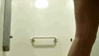 My showering stepsister 22yo (voyeur)