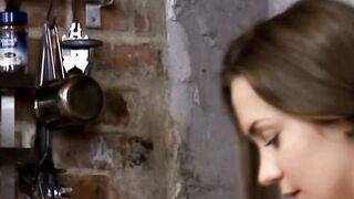 Slut gets fist in twat