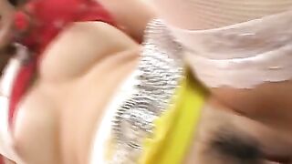 Asian babe love fat cocks