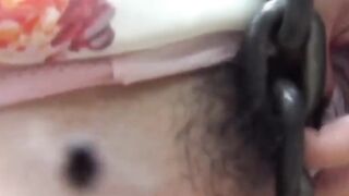 Kinky Asian girl peeing relentlessly in public