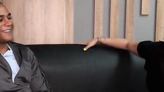 Big man sausage BBC nails MILF step-mom in interracial lovemaking until he jizzes
