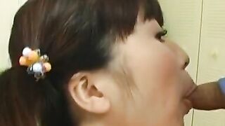 Public sex with Asian teen slut