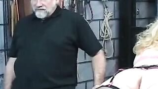Mature severe amateur bondage