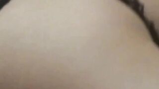 Japanese girl gets excited and playful thinking she's unseen