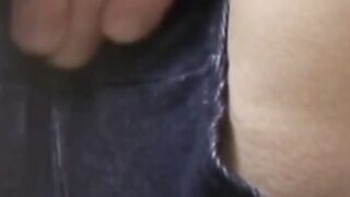 Hidden cam shows gals in cotton panties rubbing cunt