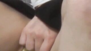 Sweetheart with a fat pussy pleasures herself kinky solo