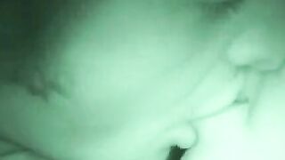 Girl's tits licked and blowjob