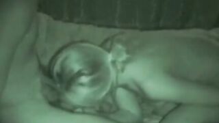 Girl's tits licked and blowjob