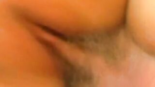 Teen's shaved cunt drilled hard