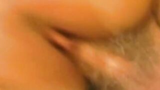 Teen's shaved cunt drilled hard