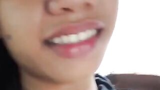 Asian girl slammed by her BF