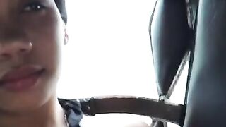 Asian girl slammed by her BF