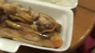 Eating a nice Asian pussy