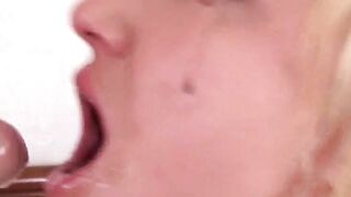 Gagging teen gets anal fucked
