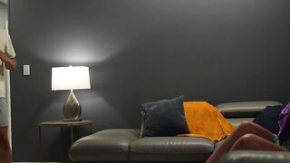 Busty cougar Taylor Wild caught by stepson dildo drilling her hungry pussy