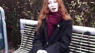 GERMAN SCOUT - Redhead Alice Seduce Sex