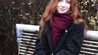 GERMAN SCOUT - Redhead Alice Seduce Sex