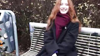 GERMAN SCOUT - Redhead Alice Seduce Sex