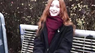 GERMAN SCOUT - Redhead Alice Seduce Sex