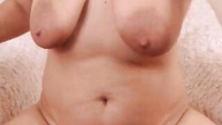 Amatuer Blonde with Puffy and Saggy Assets