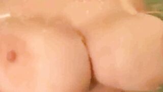 busty Stepmom teasing after caught me peeking
