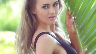 Smoking hot big boobed naked teen Ashleigh McAuliffe introducing herself