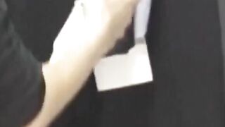 Sneaky footage shows Japanese girl pleasuring herself