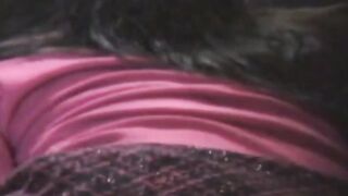 Cam zooms on lace panties while cuties rub beneath
