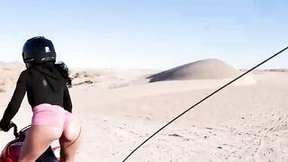 Desert Vixen - Hot Babe Shows Off Her Amazing Ass & Gives Lucky Guy A Wild Ride