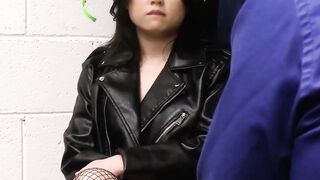 Lulu Chu is pounded by bearded Mike Mancini