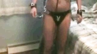 BDSM training Julia ends with a cum face