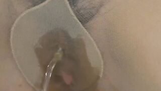 Japanese girls pee solo during sex in hot video collection