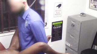 Tori Montana's punishment is a cum filled facial for stealing