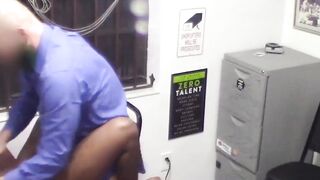 Tori Montana's punishment is a cum filled facial for stealing