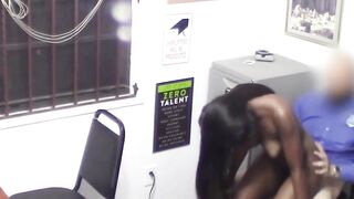 Tori Montana's punishment is a cum filled facial for stealing
