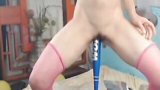 Big-Titted Amateur Toys and Fists Her Ass