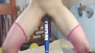 Big-Titted Amateur Toys and Fists Her Ass