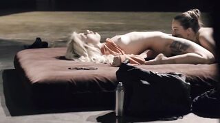 Big tits MILF cop punishes tiny teen criminal with a strapon cock