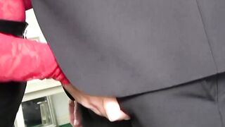 Neighbor Kelly Cummins introduces herself to be dominated
