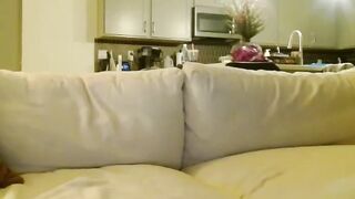 Horny blonde slut suck cock and takes hard BBC pounding