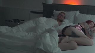 Spying on my stepmom before fucking her