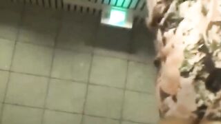 Hot Japanese hotties moaning and peeing in public spaces