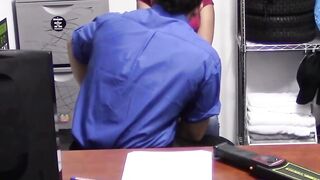 Shy Natalie Porkman gets pounded for shoplifting