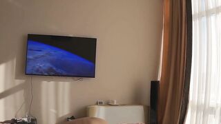 Blonde Layla and Miss Pussycat Get Wild Pillow Fighting, Then Go Down on Each Other