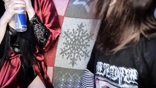 Red-Satin Babes - Kinky Crossdresser Sensual Feet & Butt Massage
